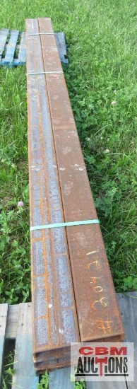 (6) Steel Square Tubing 2" x 6" x 12' 8" x 1/4" *SOUTH