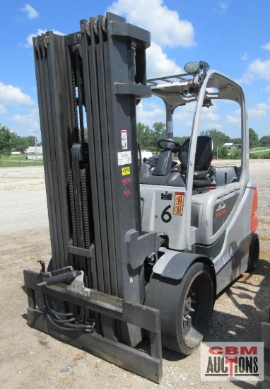 Linde RX60-45 Electric Forklift, 80 Volt, S# 0006 (Unknown Battery Removed Buyer Loads- Unit Does