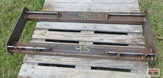 KC Heavy-Duty Skid Steer Mounting Attachment Plate Frame #75 *North