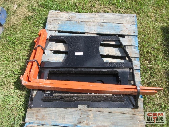 KC 42" Mini Skid Steer Pallet Forks #220 *North