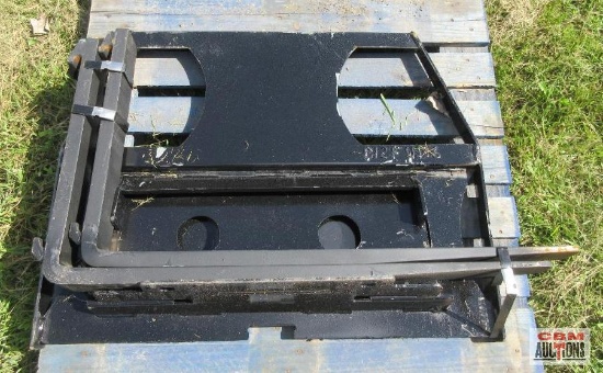 KC 36" Mini Skid Steer Pallet Forks #210 *North