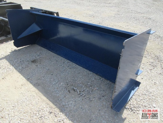 KC 96" Blue Skid Steer Snow Pusher #385 *2