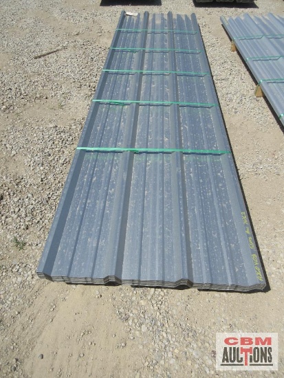 12' Galvannealed 26 Ga Barn Metal R Panel 36" Coverage 50+/- Pcs *2