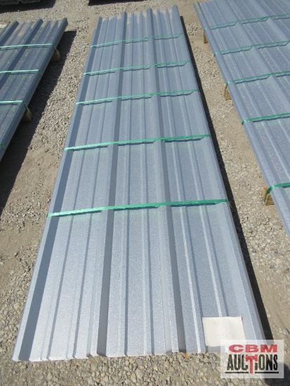 12' Galvannealed 28 Ga Barn Metal R Panel 36" Coverage 50+/- Pcs *2