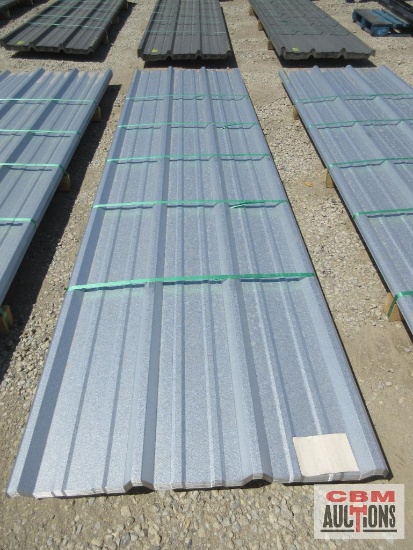12' Galvannealed 28 Ga Barn Metal R Panel 36" Coverage 50+/- Pcs *2