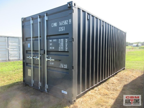 2026 20' Cargo Shipping Container 8'6" Cube, Rear Doors, One Trip Use Container CIMU1615829 (Buyer