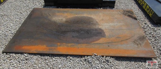 Steel Plate 59 1/2" x 94 1/2" x 3/4" *1