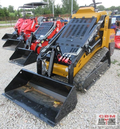 CFG KKT(A)27 Mini Skid Steer Loader, Kubota27Hp Diesel,Aux Hydraulics,Quick Attach 44"