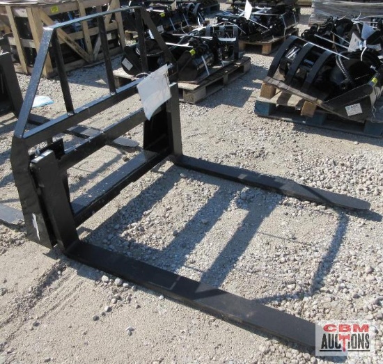 AGT SAII100 48" Skid Steer Pallet Forks 4K S# N/A *2