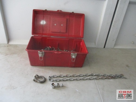 Stack-On Tool Box With Assorted Tools *B6