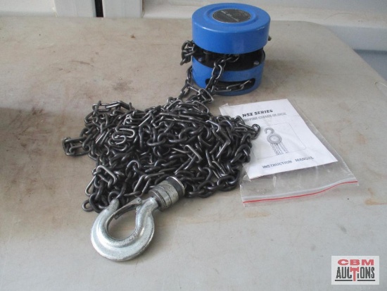 HSZ-1000 1/2-Ton Chain Block Lifting Hoist *B6