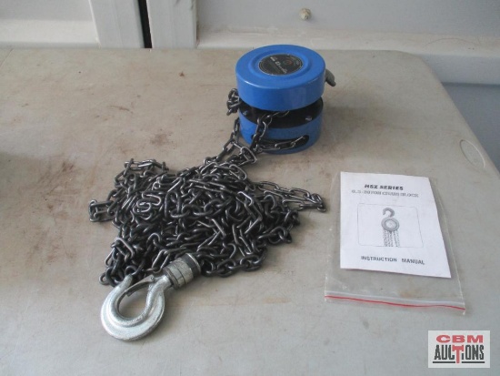 HSZ-1000 1/2-Ton Chain Block Lifting Hoist *B6