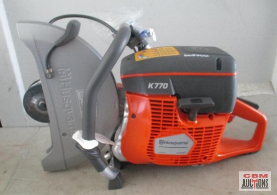 HusqvarnaK770 Power Cutter Concrete Cut-Off Saw With Box *B12