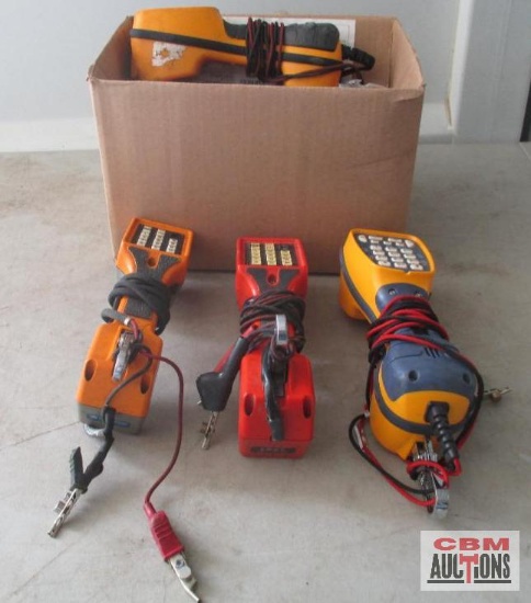 Assorted Telephone Test Sets, Includes Fluke Networks Ts44, Ts22 *B10