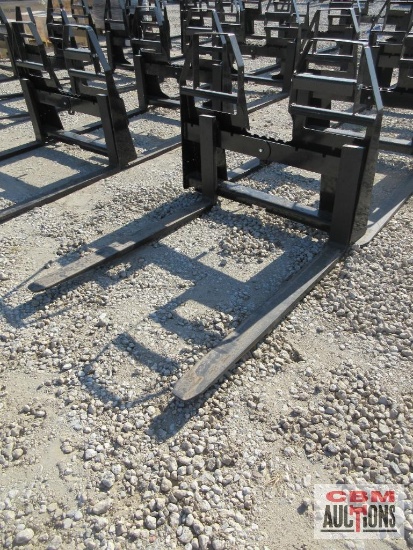 AGROTK SSCPF48-4400-WFF 48" Skid Steer Step Through Pallet Forks *2