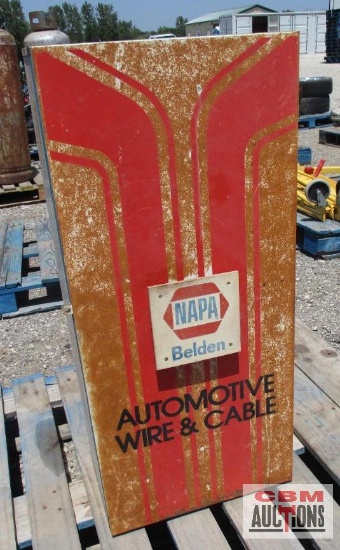 Vintage NAPA Automotive Wire And Cable Tool Cabinet *6