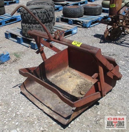 Vintage 3Pt Dirt Scoop *6