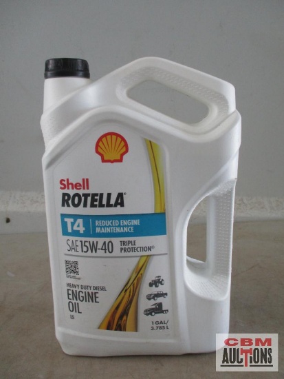 1-Gal Shell Rotella T4 SAE 15W-40 Engine Oil *B11