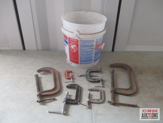 Bucket Of C-Clamps *A12