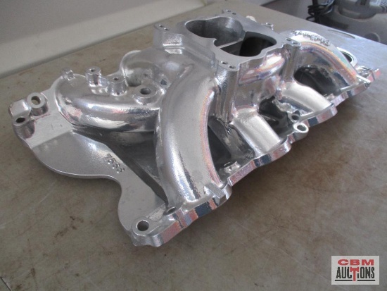 Edelbrock Intake Manifold RPM Air Gap With A Jet Hot Ceramic Coating M#7566 (Nick On Front Left