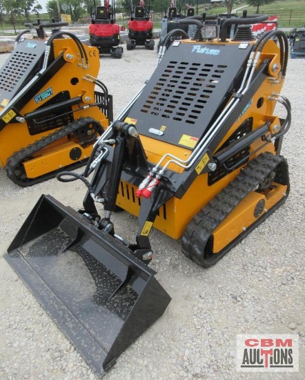 Future SL360T Mini Skid Steer Track Loader 420cc Gas Engine, 40 Bucket With Quick Coupler, Aux