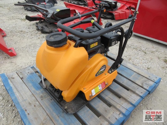 Efficient Road C90T Vibratory Forward Plate Compactor, Ducar 212cc Gas, Water Tank S#6107 NEVER