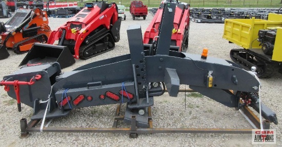 2026 PROMECHTE31 Fifth Wheel Mini Truck Trailer Wrecker Attachment, 66 kN Max Lift Force, 12V 80Ah