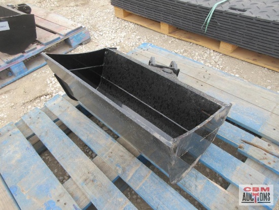 Future Mini Excavator 24" Hydraulic Tilt Bucket S# 10998 *5