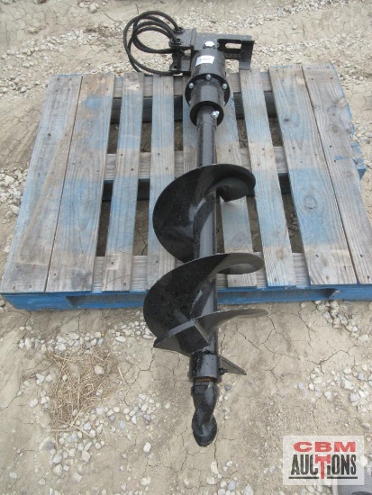 Future Mini Excavator Post Hole Auger With 12" Bit S# 0013 *5