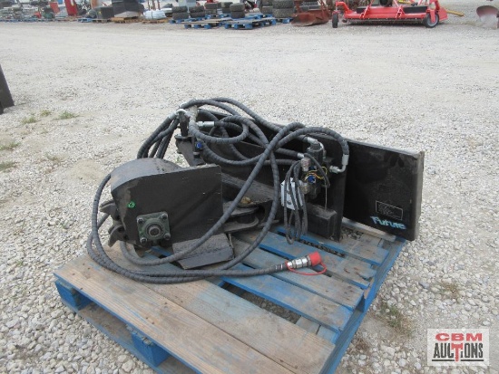 Future FT-SG45Mini Skid Steer Stump Grinder With Side Swing S#0629 *5