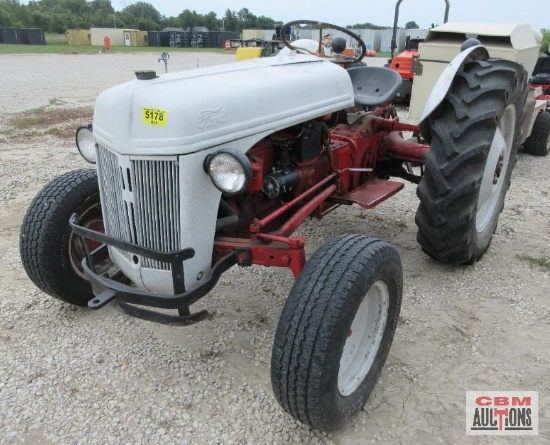 1952 Ford 8N Tractor, Gas, 3 Pt, 540 Pto, New Radiator,Starter (Been In Family Since Bought New -