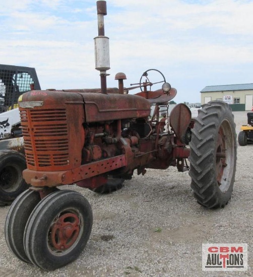 1950 International Harvester IH Farmall M Tractor, Gas S# 213594X1 (Seller Said M&W Clutch - Runs)
