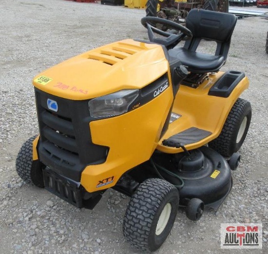 2018 Cub Cadet XT1 Enduro Series Riding Lawn Tractor, 22 HP Kohler, 46" Deck, S# 0488 (Runs-Belt