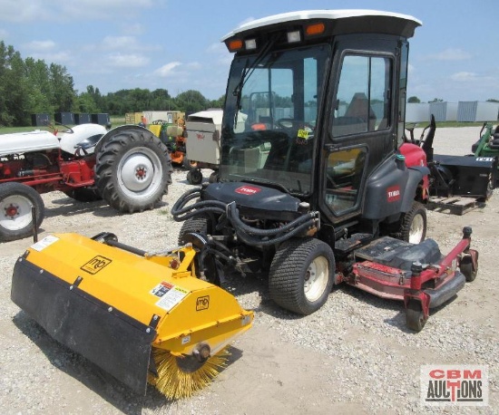 2013Toro Groundsmaster 360 Quad Steer 4x4, Kubota 36 Hp Diesel, 1,895 Hrs, 100" Mower Deck, MB 60"
