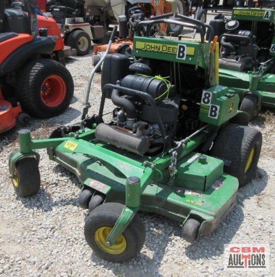2021 John Deere 652R Quiktrac, Stand-On Zero TurnMower 23 HP Kawasaki, 1,108 Hrs, 52" Mower Deck,