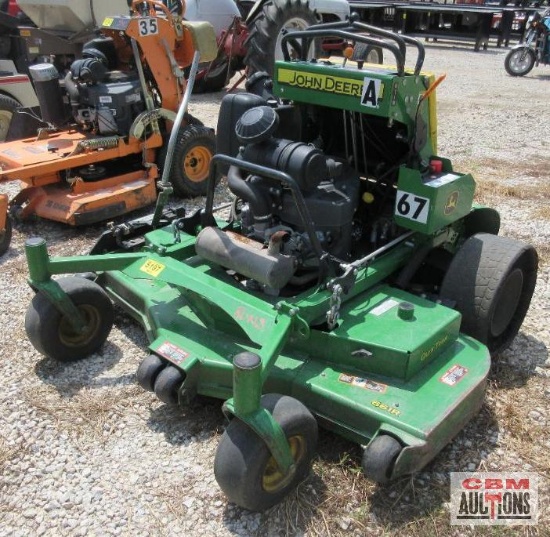 2021 John Deere 661R Quiktrac, Stand-On Zero Turn Mower 23 HP Kawasaki, 978 Hrs, 61" Mower Deck,