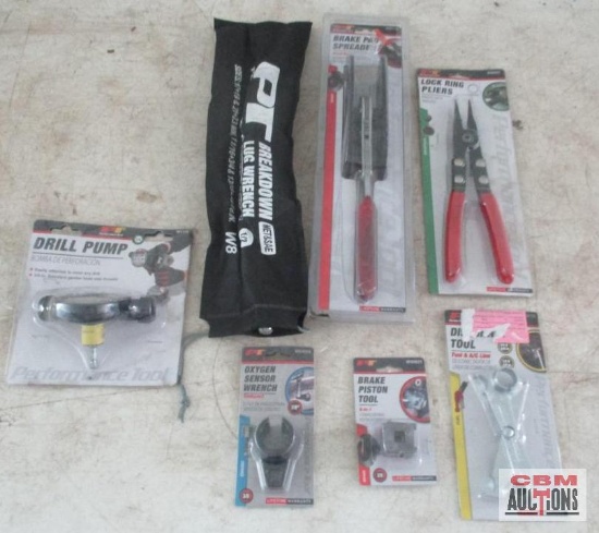 Assorted PT Tools And A Breakdown Lug Wrench *D14