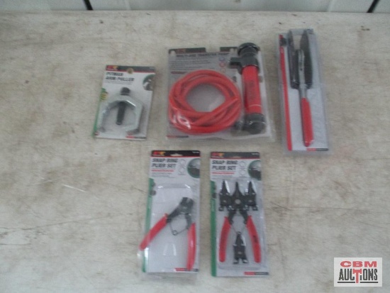 Assorted PT Snap Ring Pliers And Transfer Pump *D14