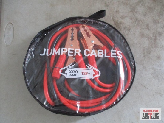 Jumper Cables 200 Amp 13' With Case *C23