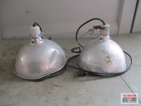 (2) Heat Lamps (Seller Said Runs) *C20