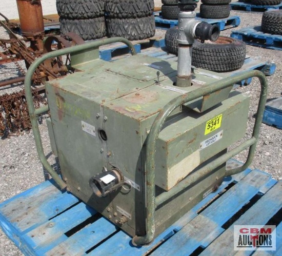 Green 1-Cyl Diesel Trash Pump S# 816 (Unknown) *7