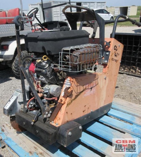Diamond Products Core Cut CC1800 Walk-Behind Concrete Saw, Briggs Vanguard S# 529 (Unknown) *7