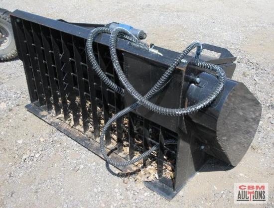 AGT SSCM53 48" Hydraulic Mix & Go Concrete Mortar Mixer With Hoses And Couplers S# 0501F (Seller