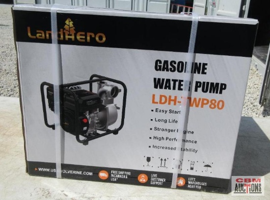 Landhonor LHR-TWP80 3" Semi-Trash Water Pump With 7hp *C1