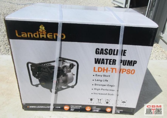 Landhonor LHR-TWP80 3" Semi-Trash Water Pump With 7hp *C1