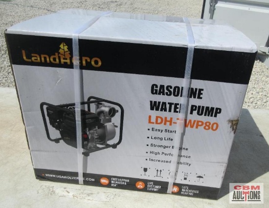 Landhonor LHR-TWP80 3" Semi-Trash Water Pump With 7hp *C5
