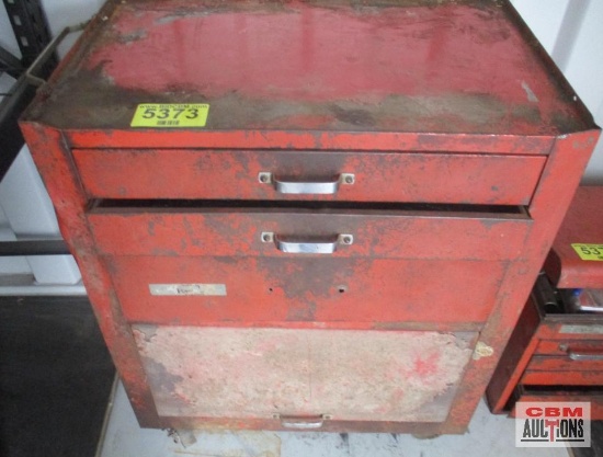 Red Bottom Tool Chest, Hand Tools & Contents *E25