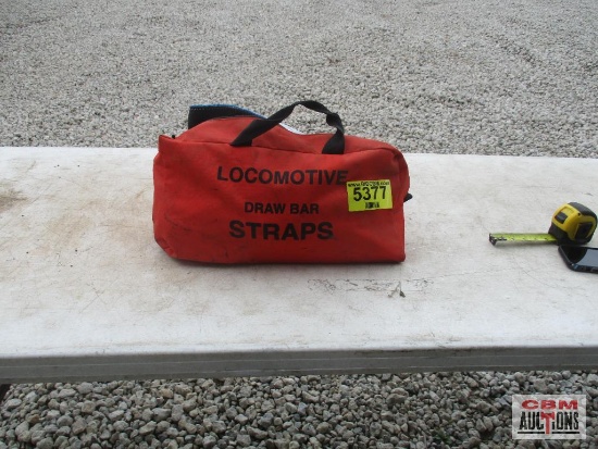 Red Bag With Ratchet Strap *E23