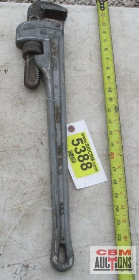 Ridgid 24" Aluminum Pipe Wrench *E22