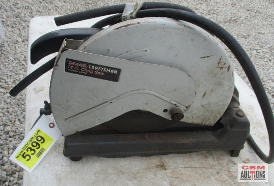 Sears Craftsman 14" Chop Saw (Runs) *E20